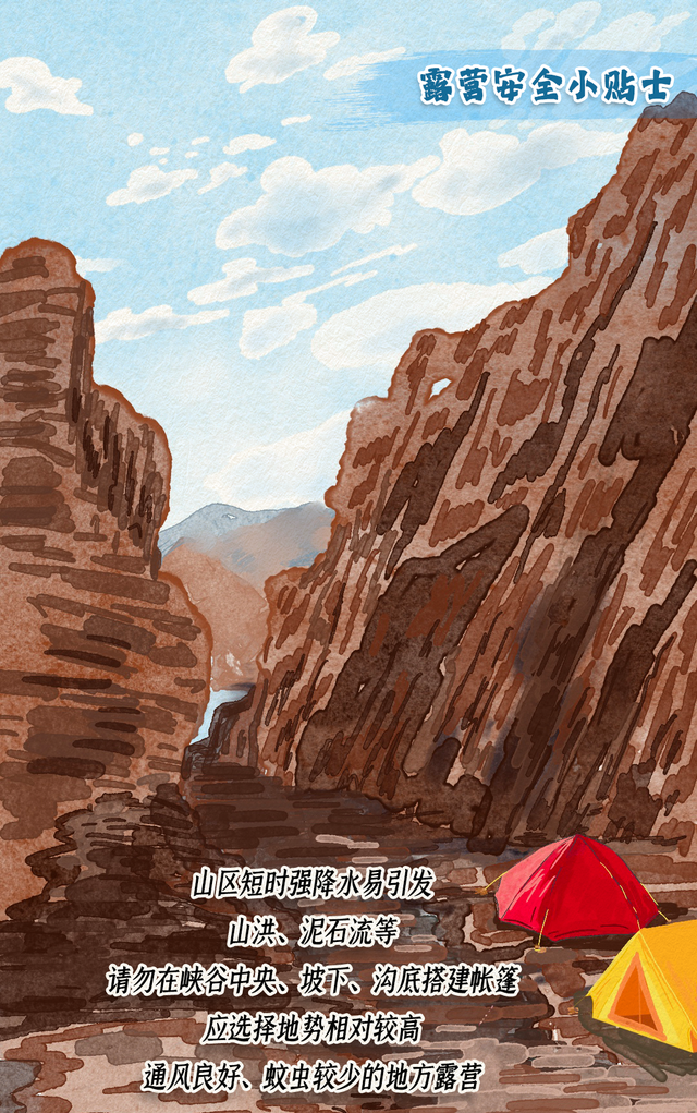 汛期出游 遇到山洪如何避险？一图说清楚