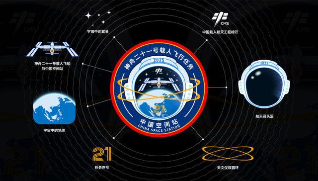 “重庆造”！神舟二十一号载人飞行任务标识出自这两位川美设计师之手
