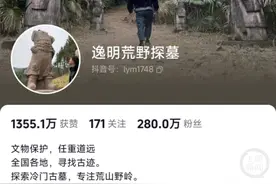 视频博主探访荒野古墓掉进盗洞摔伤，专家：私自探索古墓不宜提倡图片