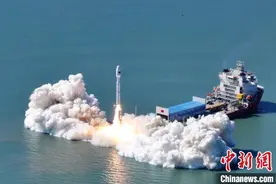 海上一箭八星！捷龙三号运载火箭完成“太空拼车”发射图片