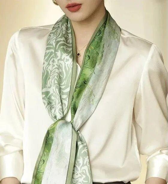 用一条丝巾,把百元单品穿出千元效果