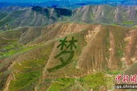 中新观林 ｜ 兰州：让荒山披上绿装图片