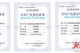 湖南首家省属国企数据产品成功挂牌图片