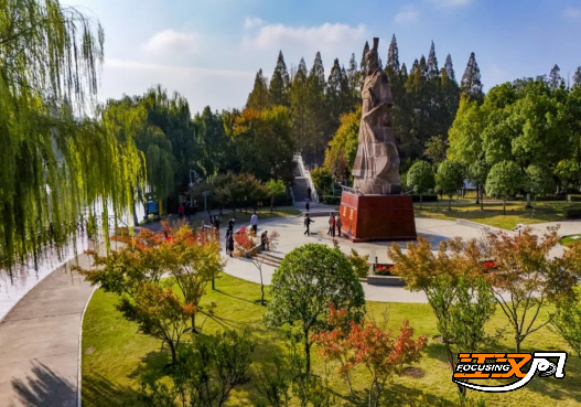跟着地图赏秋色 荆州发布城区“落叶缓扫”地图