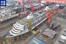 全船主船体贯通！“爱达·花城号”明年交付，2027年在广州南沙启航图片