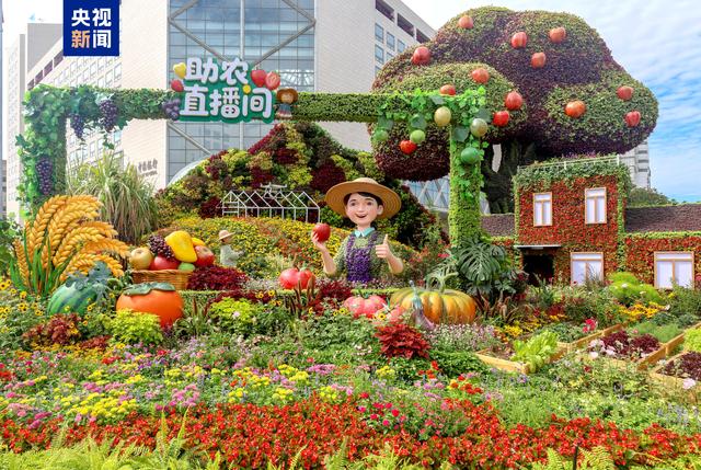 10组花坛点“靓”长安街 来看打卡指南→