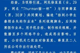 “秦朗丢作业”启示：编“段子”造谣言终挨“板子”图片