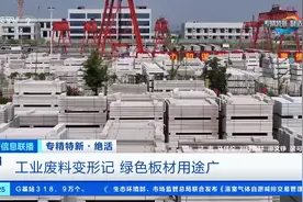 专精特新·绝活丨废料废渣，变身绿色环保板材！见证变废为宝全过程→图片