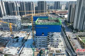 沈阳和平湾数字总部基地项目“十一”假期不停工全速推进图片