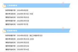 广州市新学年校历再引热议，假期的长短真的那么重要吗？图片