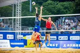 全国沙滩排球巡回赛（重庆云阳站）前4强出炉图片