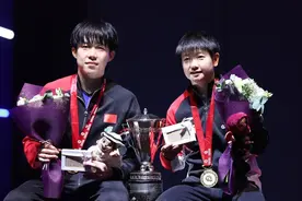 多哈世乒赛，国乒四冠收官！图片