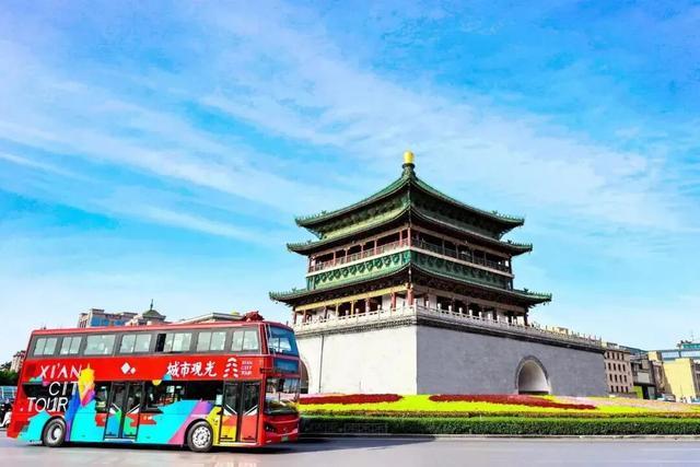 接驳车、观光车、景区直通车，绿色出行畅游曲江