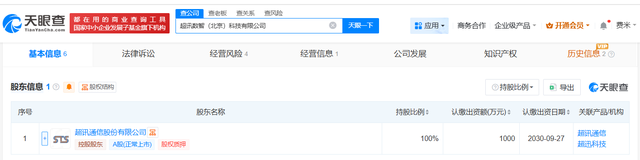 超讯通信在北京成立数智科技公司