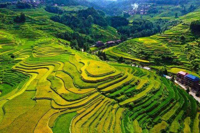 高清壁纸丨苗乡风景美如画