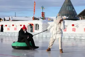 特写：冰天雪地，迎接冬至图片
