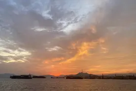香港记事｜火烧云图片