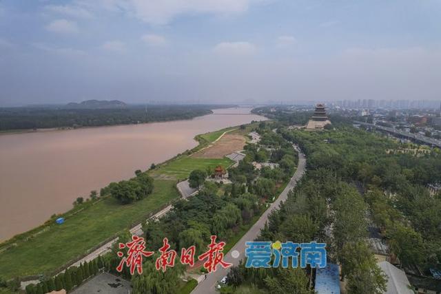 秋染黄河，安澜如画