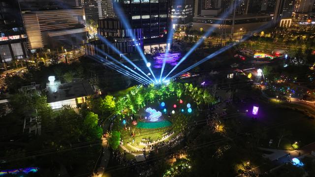 打造沉浸式夜游新体验，上海国际光影节普陀分会场启幕