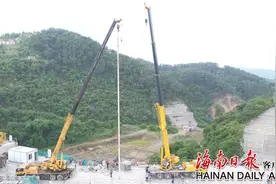 刷新纪录！迈湾水利枢纽工程提取完成“海南第一长芯”图片