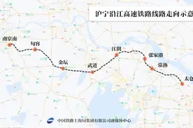 上海南京之间明开通新高铁，串起句容金坛武进江阴张家港常熟太仓7个经济强县图片