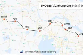 上海南京之间明开通新高铁，串起句容金坛武进江阴张家港常熟太仓7个经济强县图片