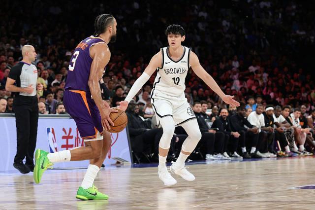 曾凡博亮相NBA中国赛