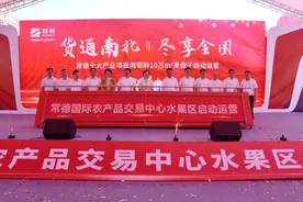 打造湘鄂黔地区超大“果盘子”！常德国际农产品交易中心水果区启动运营图片