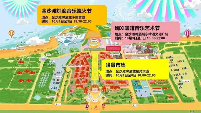 这里是青岛｜青岛金沙滩“迷你啤酒节”在青岛西海岸新区金沙滩啤酒城启幕