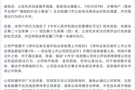股价被“小作文”带崩，算力大牛股报案：造谣者已被拘留图片
