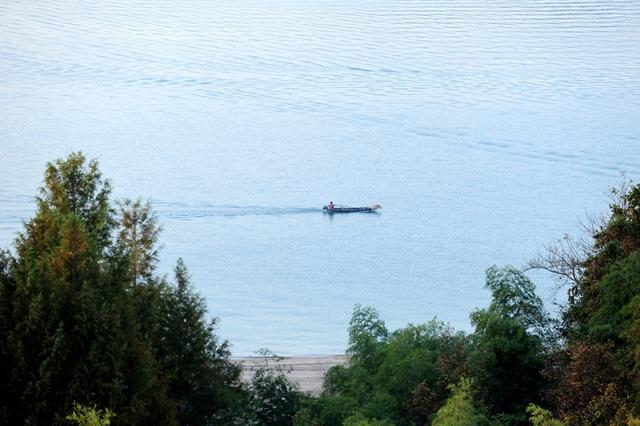 初冬时节 安徽黄山太平湖畔景美如画