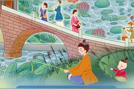 手绘｜跟着地名追溯城市记忆：银川凤凰桥图片