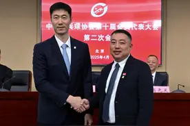 中国乒协主席王励勤：着眼洛杉矶奥运会 打好多哈世乒赛图片