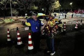 多部门全力护航白云山群众登高活动图片