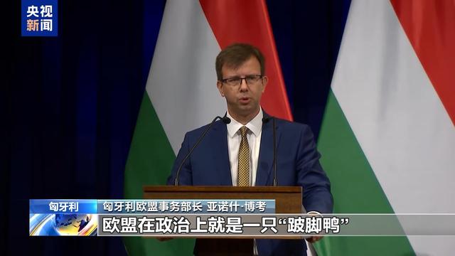 匈牙利欧盟事务部长：欧盟政策存缺陷