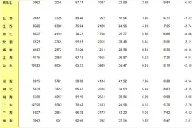 31省份人口出生率公布：去年8省份人口自然增长率为正图片