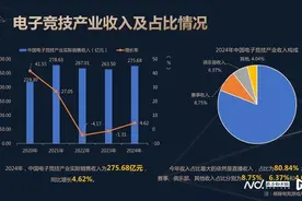中国电竞产业全年收入增长4.6%，电竞直播贡献超八成图片