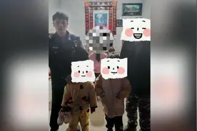 江西抚州两个留守儿童沿国道找妈妈，被发现时已徒步4小时图片