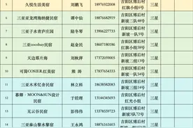 三亚吉阳区公布首批20家诚信民宿名单图片