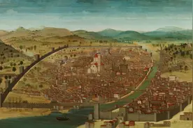 米开朗基罗、达芬奇、拉斐尔，同在1504年的佛罗伦萨图片