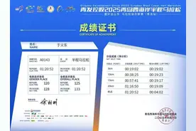 青岛故事｜58岁的他七年收割70多枚马拉松奖牌，下一站：青马图片