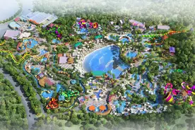 璧山区举办梦界水世界2025年招商推介会图片