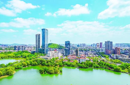 马鞍山花山区：满城风华织锦绣