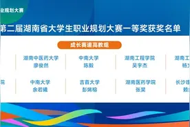 第二届湖南省大学生职业规划大赛省级决赛获奖名单出炉图片