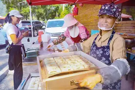 桂花糕飘香图片