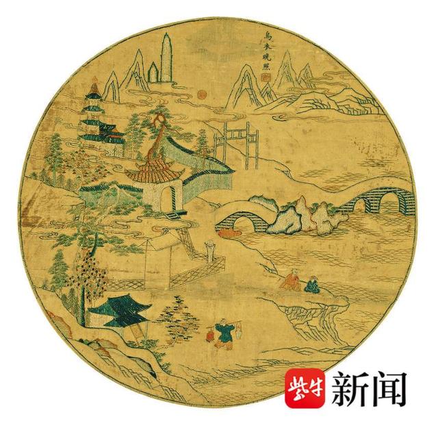南京的博物馆有看头| 明代顾绣精品再现“金陵四十八景”