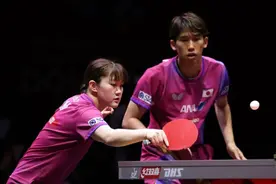 多哈世乒赛｜淘汰混双头号种子林诗栋/蒯曼，31岁的吉村真晴泪洒赛场图片