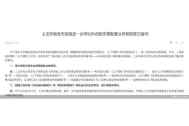 上交所重磅发布！科创板改革“1+6”政策配套规则来了图片