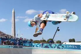 当滑板、霹雳舞进入奥运殿堂，街头滑行的7岁“小孩哥”说：以后也要去奥运图片