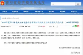 重大技术装备首台套产品！“彭州造”获认定图片